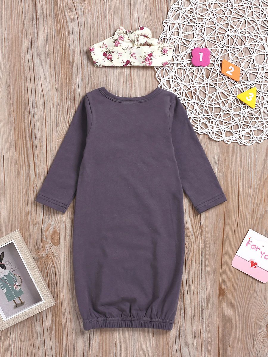 Baby 2-Piece Mini Mama Sleeping Bag Matching Headband - dianjiang-