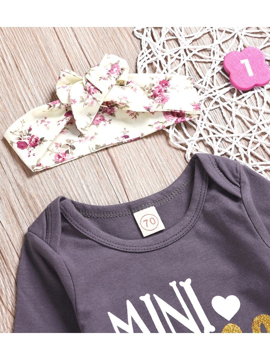 Baby 2-Piece Mini Mama Sleeping Bag Matching Headband - dianjiang-