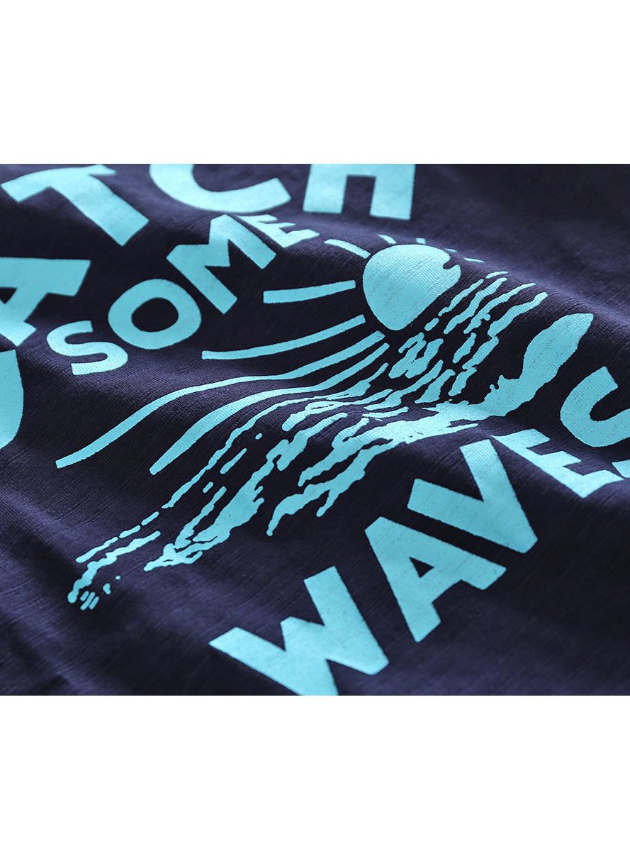 Baby Boy 2-Piece Summer Outfits Deepblue Top+Denim Short Bib Overalls - dianjiang-