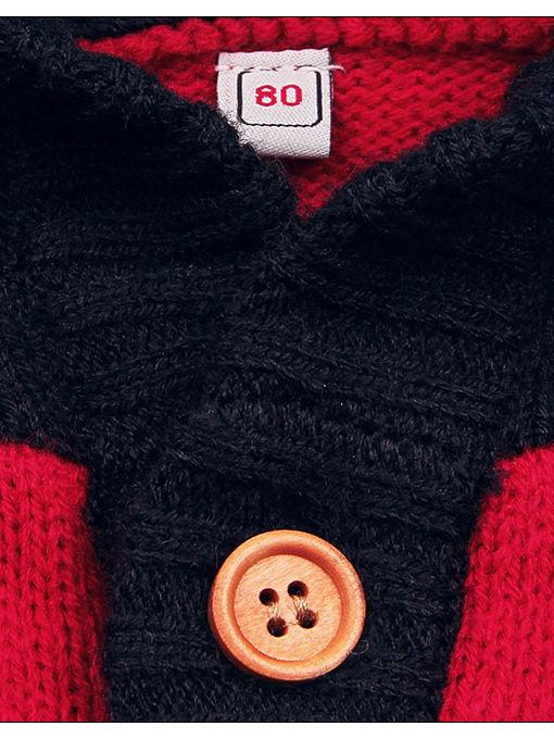 Baby Boy Christmas Tree Reindeer Crochet Hooded Cardigan - dianjiang-