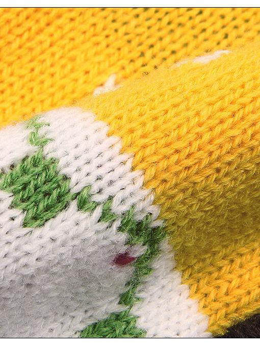 Baby Boy Christmas Tree Reindeer Crochet Hooded Cardigan - dianjiang-