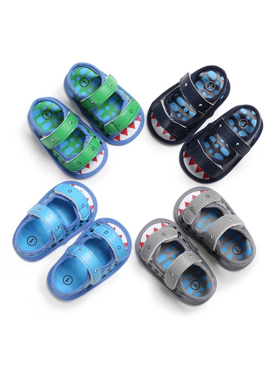 Cute Animal Style Shoes Velcro Baby Boy Sandal - dianjiang-