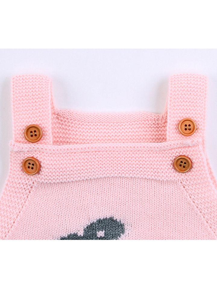 Adorable Baby Deer Crochet Bodysuit 5 Colors - dianjiang-