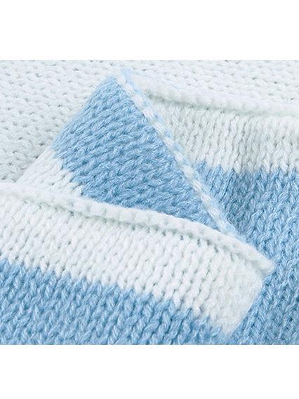 Cute Infant Baby Fox Style Solid Color Knit Blanket 3 Colors - dianjiang-