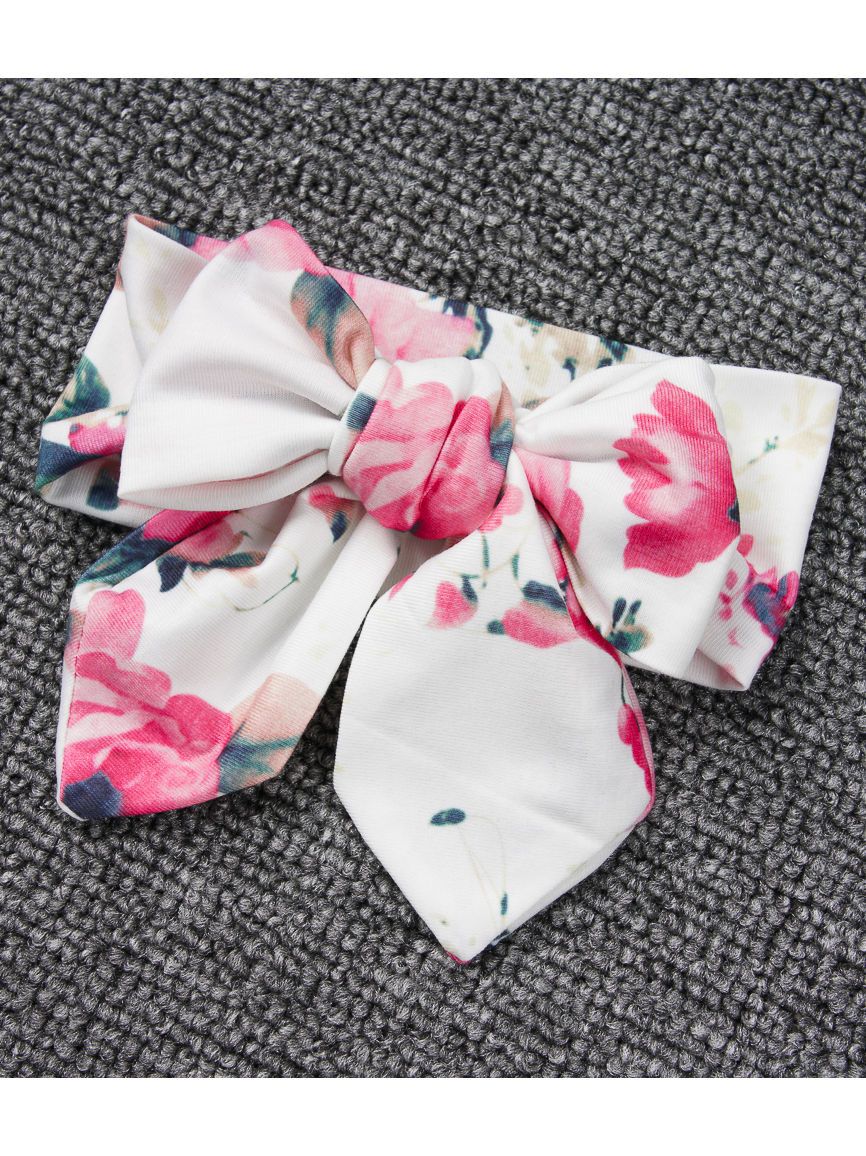 Baby Girl 3-Piece Floral Causal Hoodie Matching Pull-on Pants+Headband - dianjiang-