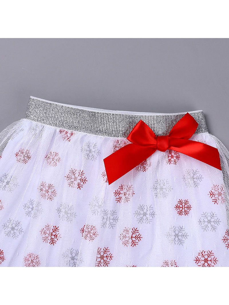 Baby Girl Christmas 2-Piece Outfits Romper & Mesh Patchwork Pants - dianjiang-