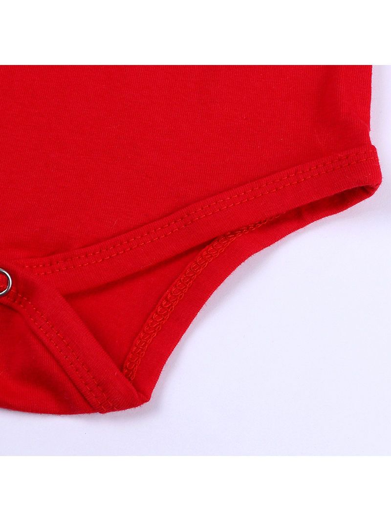 Baby Girl Christmas 2-Piece Outfits Romper & Mesh Patchwork Pants - dianjiang-