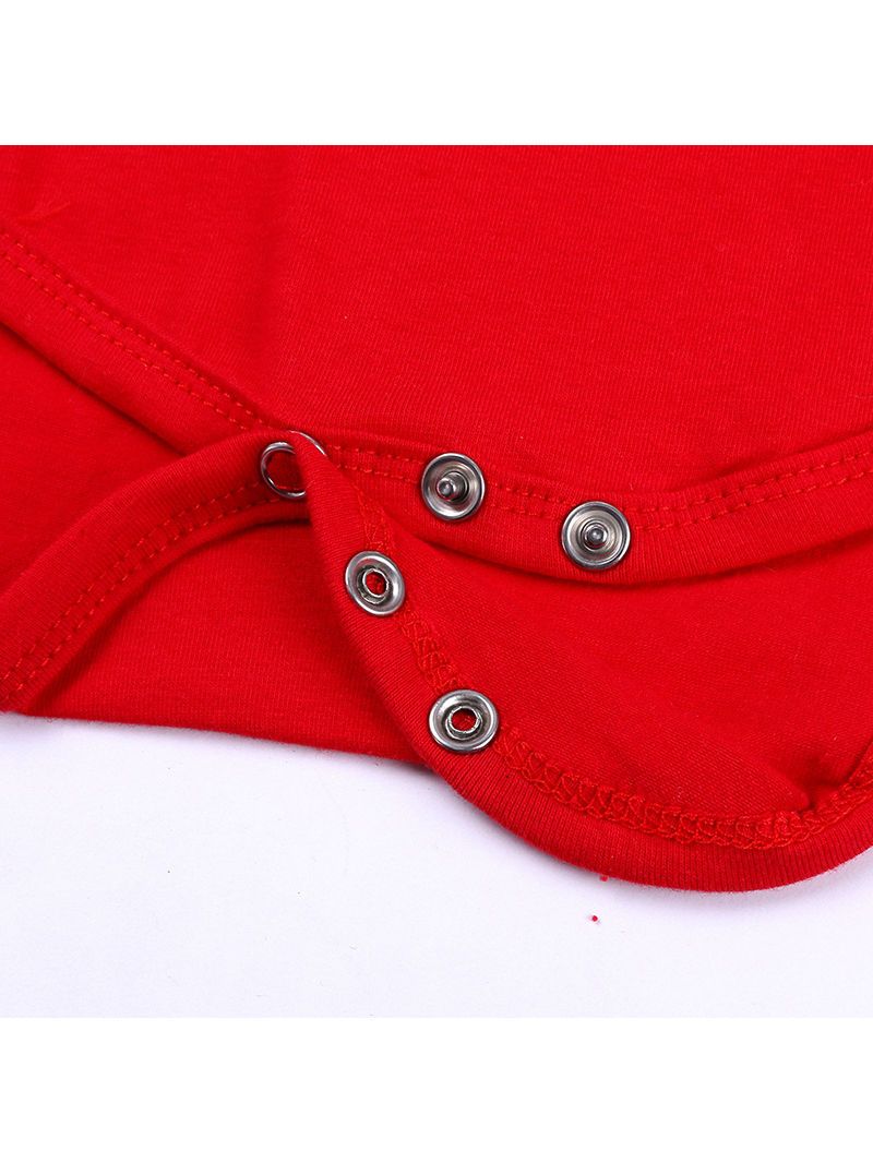 Baby Girl Christmas 2-Piece Outfits Romper & Mesh Patchwork Pants - dianjiang-