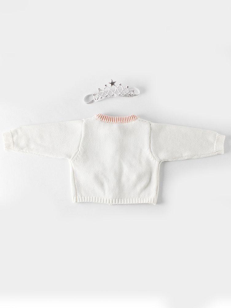Spanish Style Baby Girl Knitted Cardigan for Spring - dianjiang-