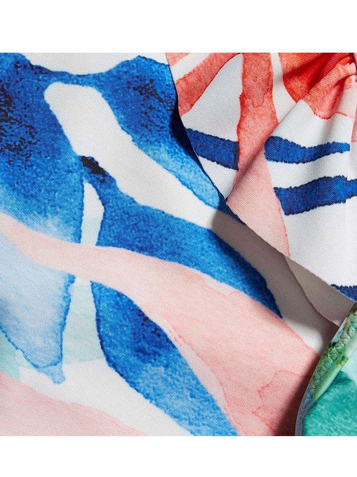 Toddler Girl One Piece Flower Bathing Suit - dianjiang-