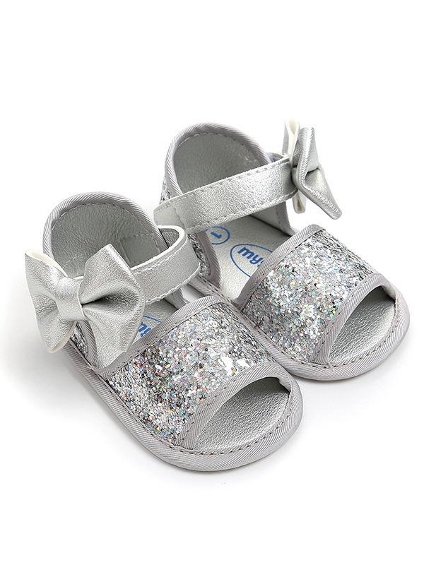 Summer Soft Sole Sequin Anti-Slip Sandal for Baby Girls - dianjiang-