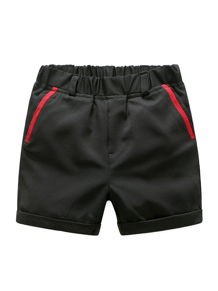 Baby Little Boy Summer 2-Piece Casual Outfits Color Blocking T-Shirt+ Shorts - dianjiang-