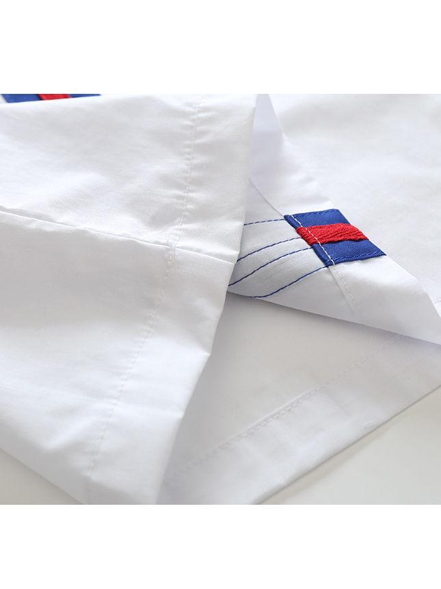 Baby Little Boy Summer 2-Piece Casual Outfits Color Blocking T-Shirt+ Shorts - dianjiang-