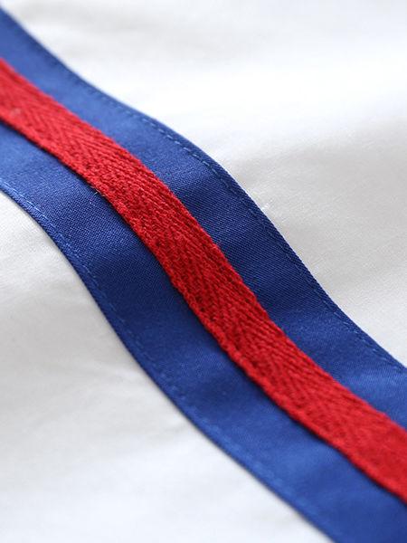 Baby Little Boy Summer 2-Piece Casual Outfits Color Blocking T-Shirt+ Shorts - dianjiang-