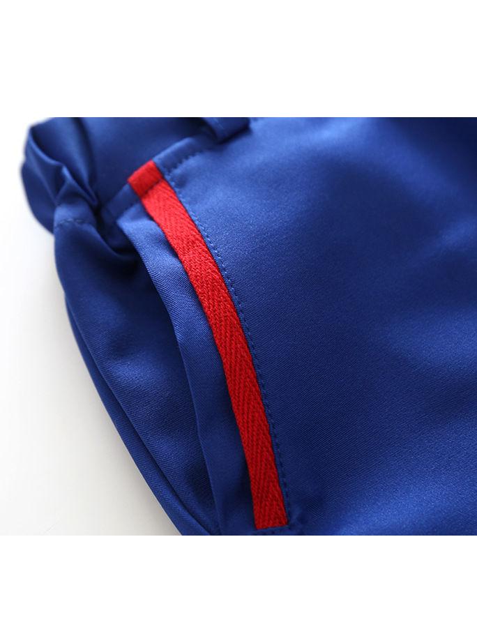 Baby Little Boy Summer 2-Piece Casual Outfits Color Blocking T-Shirt+ Shorts - dianjiang-