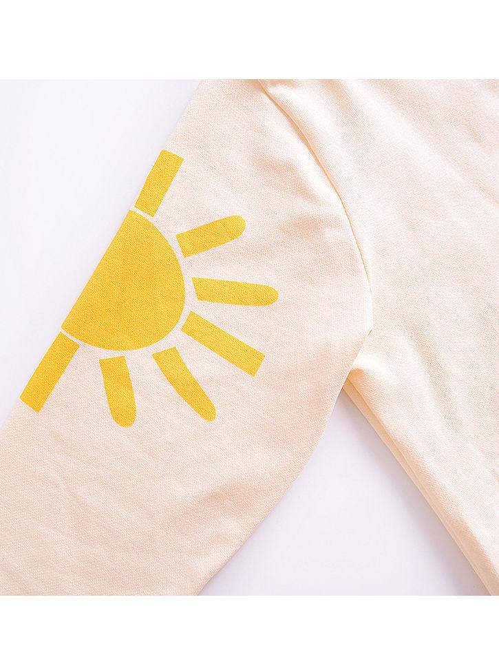 Baby Little Girls Rainbow Print Long Sleeve T-shirt - dianjiang-