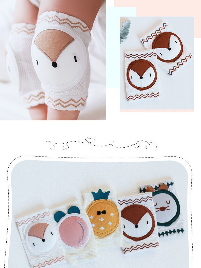 Adorable Baby Unisex Cartoon Knee Pad Socks - dianjiang-
