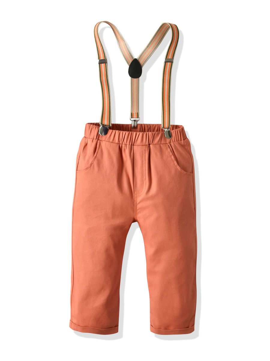 Trendy Autumn Toddler Boys 5-Piece Bow-Tie Party Wear Suit - dianjiang-