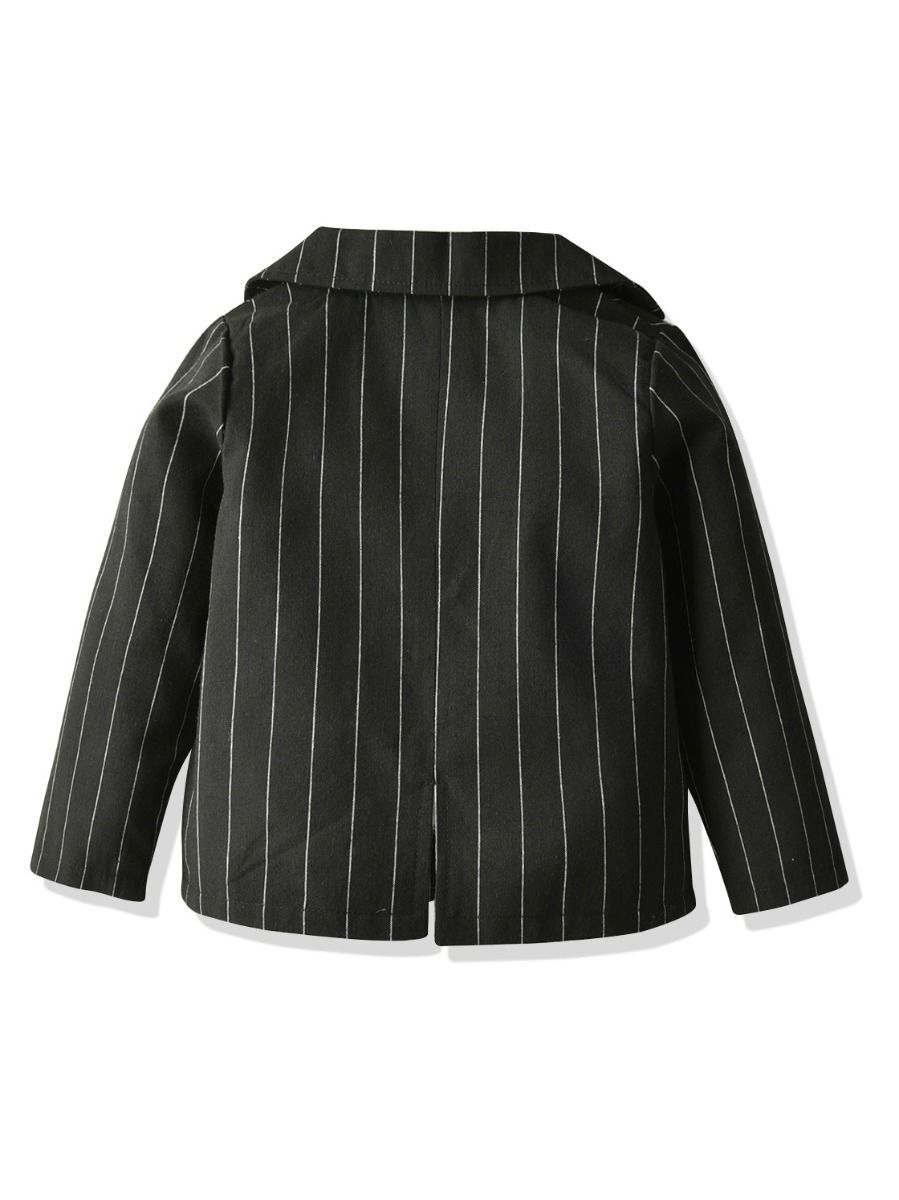 Trendy Autumn Toddler Boys 5-Piece Bow-Tie Party Wear Suit - dianjiang-