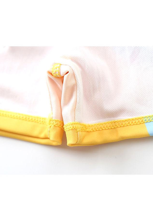 Toddler Big Kids 2-Piece Dinosaur Swimming Trunks with Swim Hat - dianjiang-