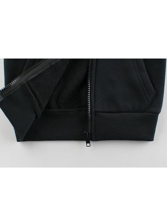 Cartoon Dinosaur Printed Fleece-lined Hoodie - dianjiang-