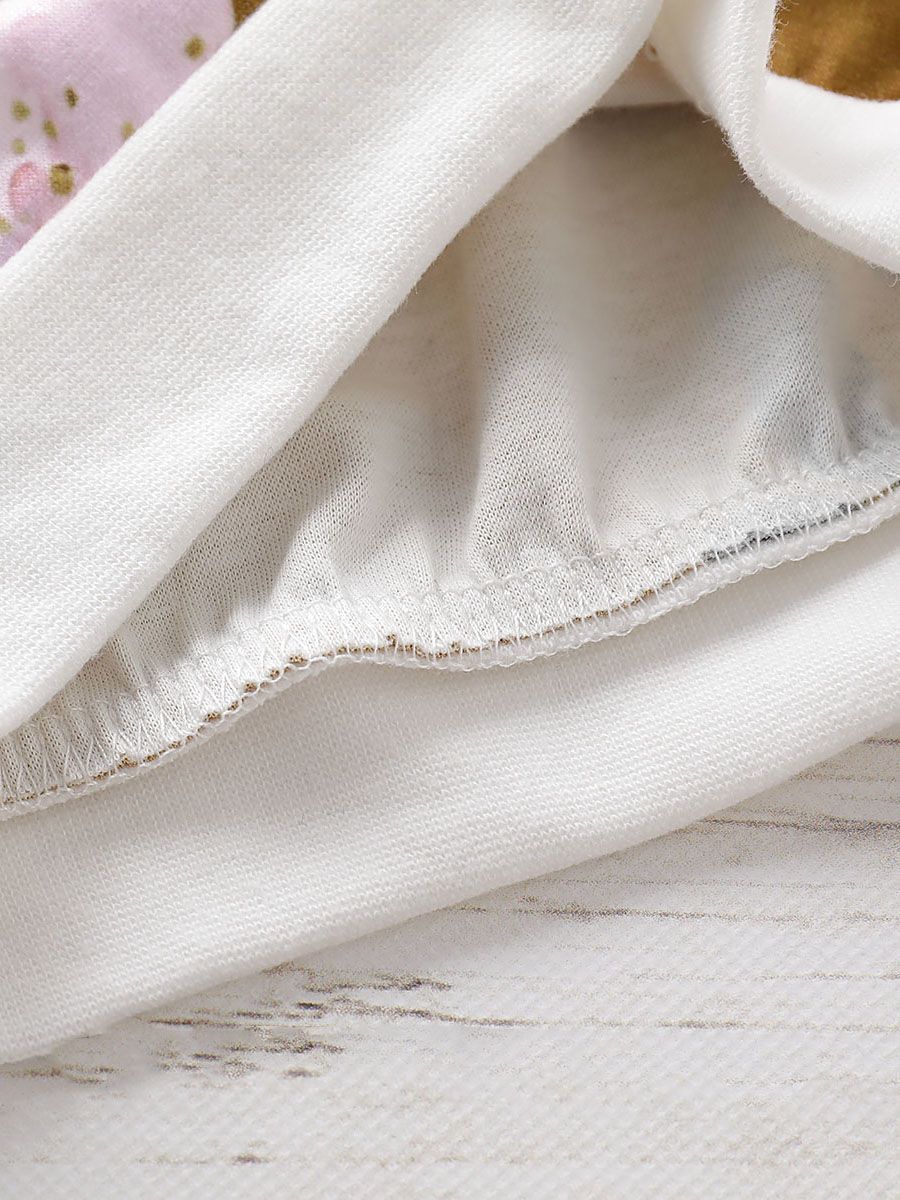 Casual Autumn 2-Piece Flutter Sleeve Flower Top & Pants Set - dianjiang-