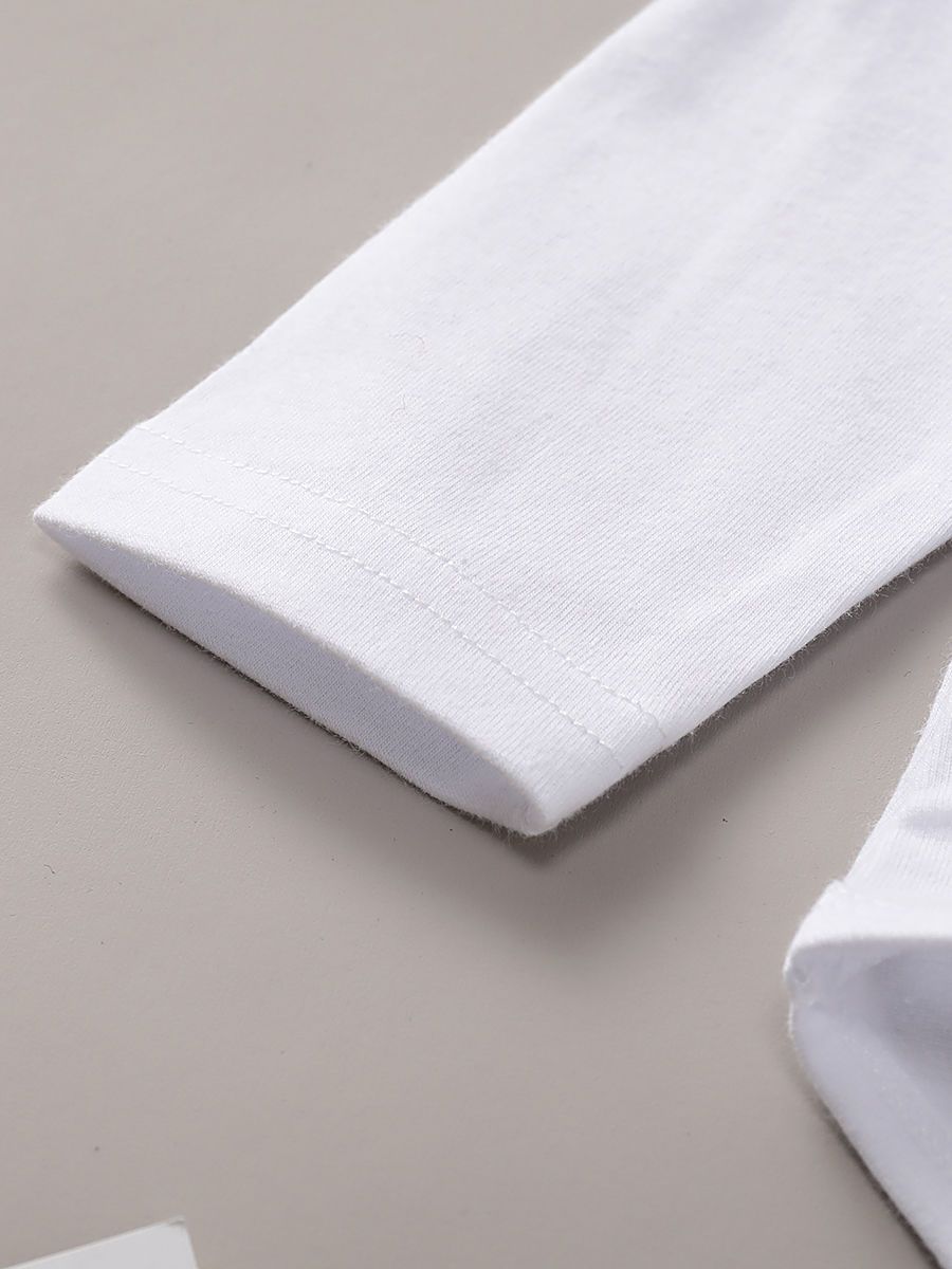 Christmas Baby 4-Piece Set Daddy Mommy's Favorite Gift Romper+Pants+Hat+Headband - dianjiang-