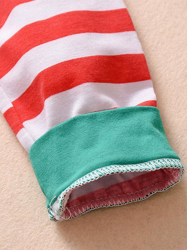 Christmas Baby Striped Overall - dianjiang-