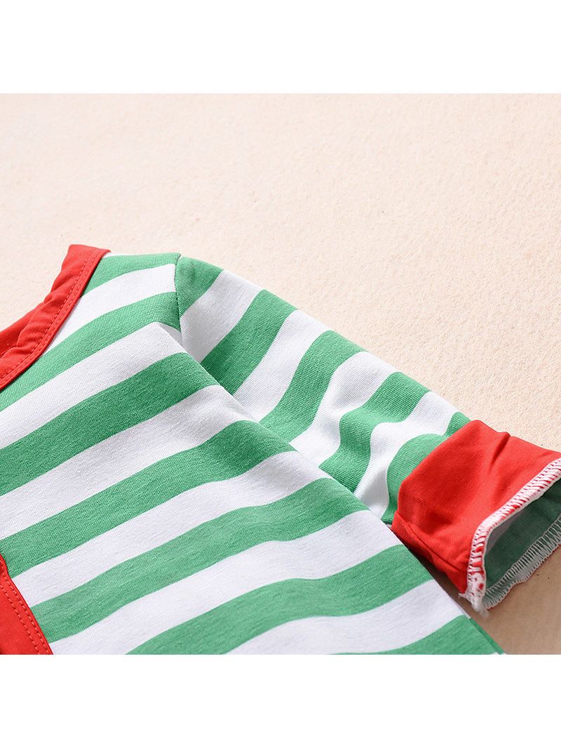 Christmas Baby Striped Overall - dianjiang-