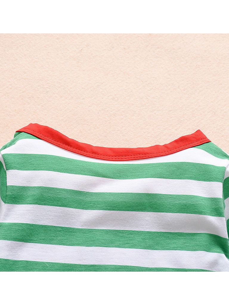 Christmas Baby Striped Overall - dianjiang-