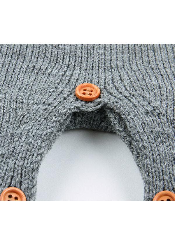 Christmas Pom Hat Baby Crochet Onesies Overall - dianjiang-