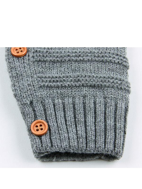 Christmas Pom Hat Baby Crochet Onesies Overall - dianjiang-