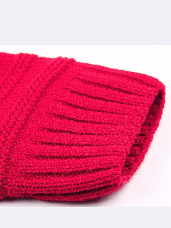 Christmas Pom Hat Baby Crochet Onesies Overall - dianjiang-