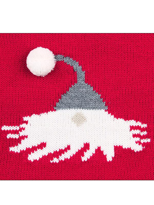 Christmas Pom Hat Baby Crochet Onesies Overall - dianjiang-