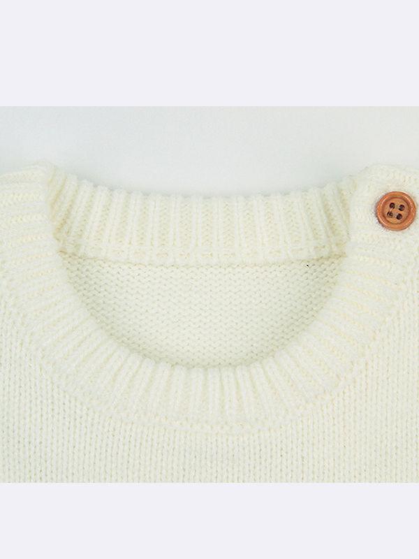 Christmas Pom Hat Baby Crochet Onesies Overall - dianjiang-