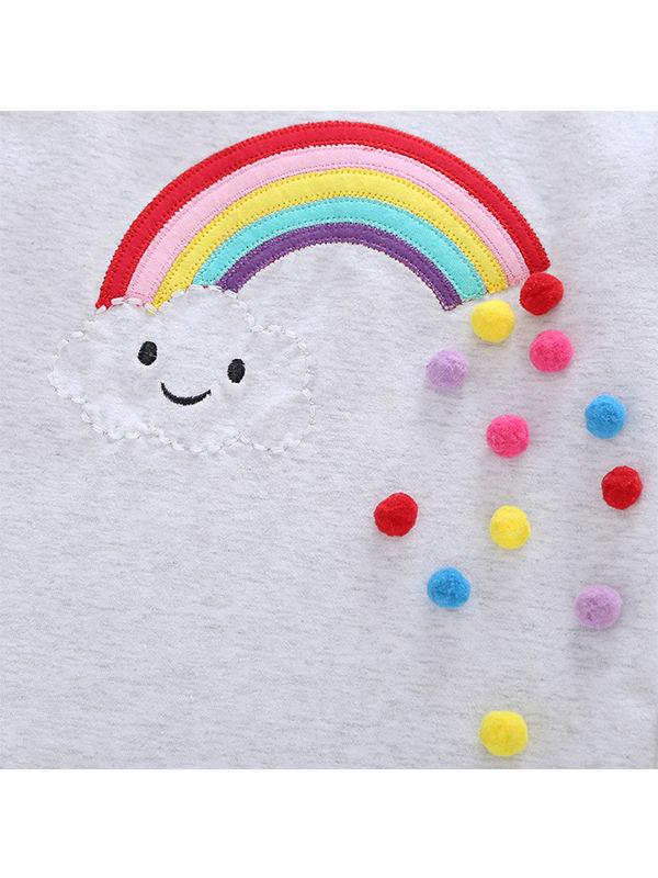 Colorful Venonats Rainbow Baby Toddler Long Sleeves Top T-shirt - dianjiang-