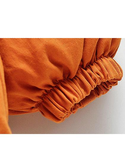 Cool Toddler Girls Faux Fur Trim Elastic Waist Parka Coat - dianjiang-