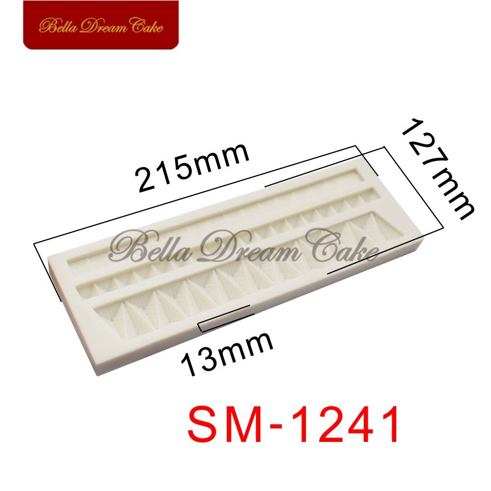 Crown Silicone Mold Cake Border Moulds Fondant Sugarcraft Mould For Wedding Decoration Cake Decorating Tools Kitchen Accessories - dianjiang-