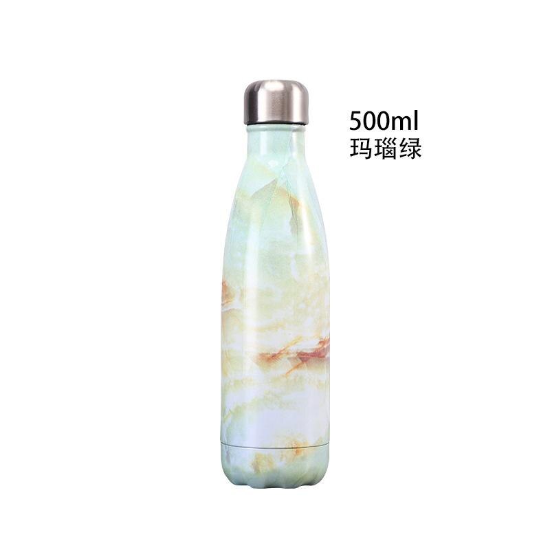 Customize Logo Thermos Cup Coffee Water Bottle Stainless Steel Personalize Outdoor Portable Drinkware Thermoflask - dianjiang-