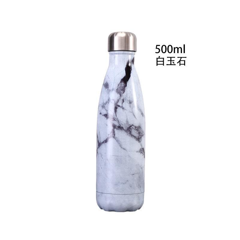 Customize Logo Thermos Cup Coffee Water Bottle Stainless Steel Personalize Outdoor Portable Drinkware Thermoflask - dianjiang-