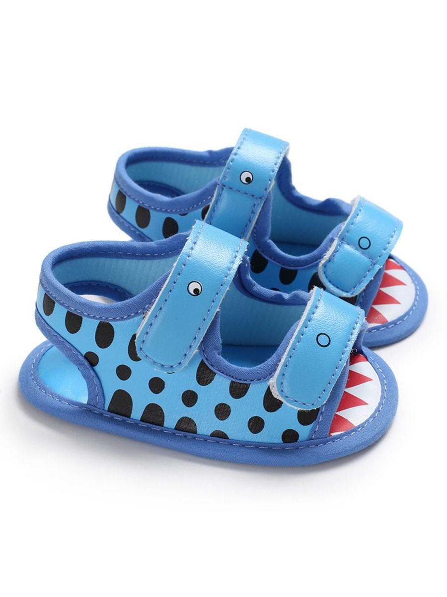 Cute Animal Style Shoes Velcro Baby Boy Sandal - dianjiang-