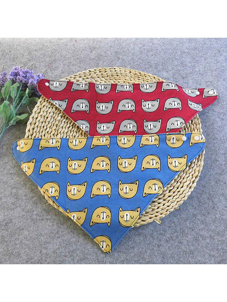 Cute Baby Arrow Animal Print Two-double Bib - dianjiang-