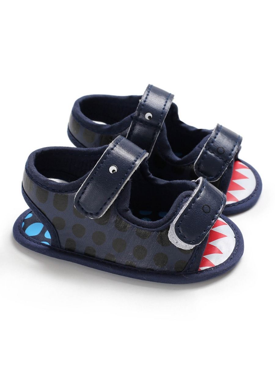Cute Animal Style Shoes Velcro Baby Boy Sandal - dianjiang-