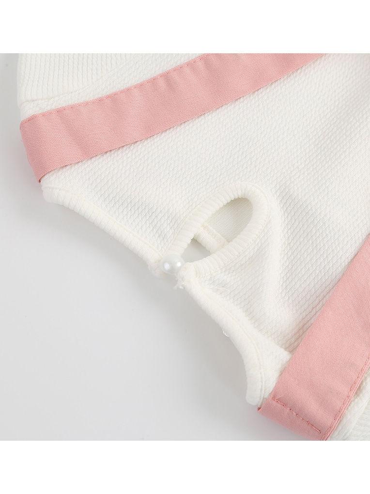 Cute Baby Girl Bunny Style Fake Two Piece Dress - dianjiang-