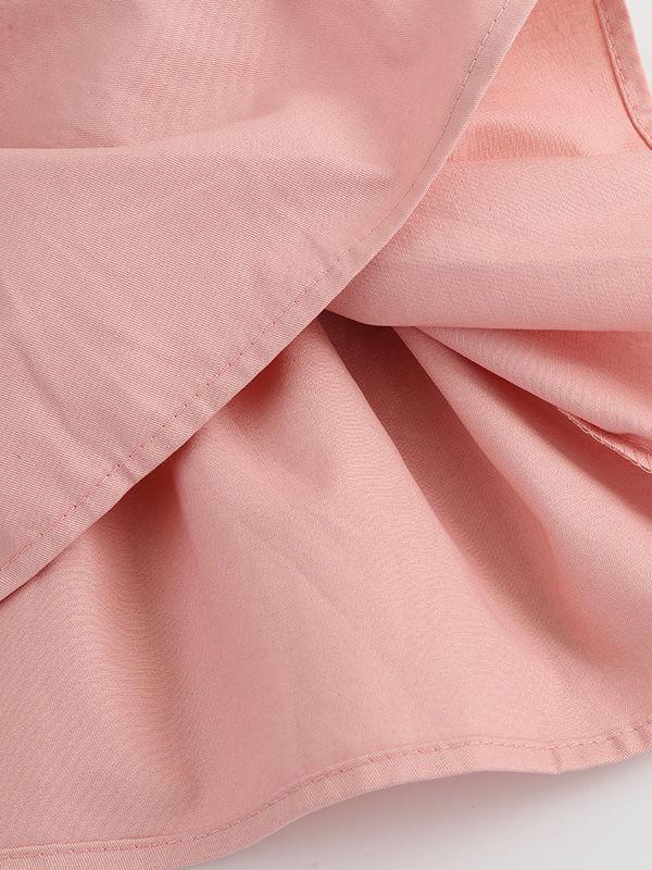 Cute Baby Girl Bunny Style Fake Two Piece Dress - dianjiang-