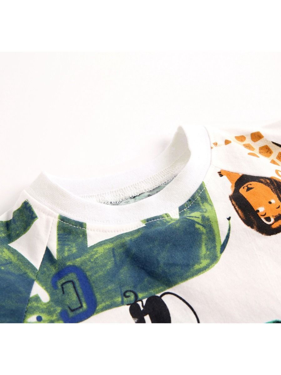 6 Colors Cute Baby Unisex Cartoon Long-sleeve T-shirt - dianjiang-