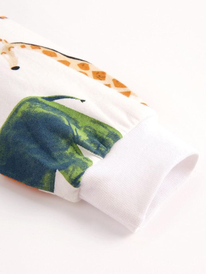 6 Colors Cute Baby Unisex Cartoon Long-sleeve T-shirt - dianjiang-