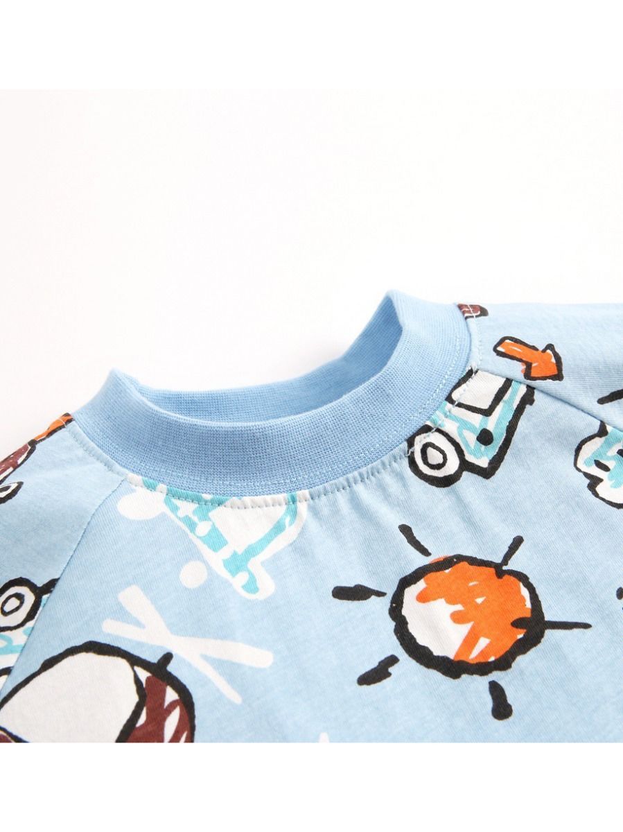 6 Colors Cute Baby Unisex Cartoon Long-sleeve T-shirt - dianjiang-