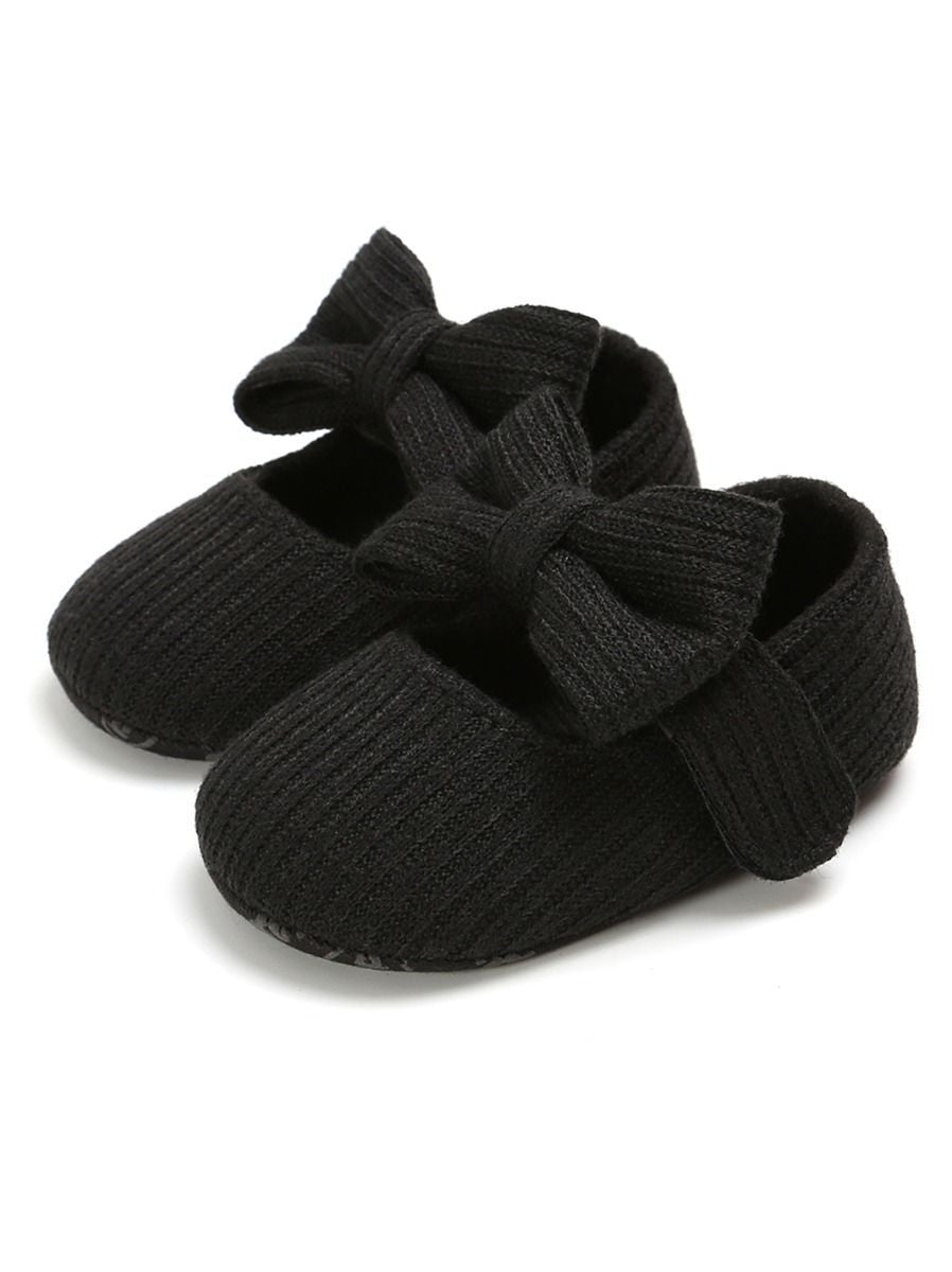 Cute Bow Covered Pre-walker Shoes - dianjiang-