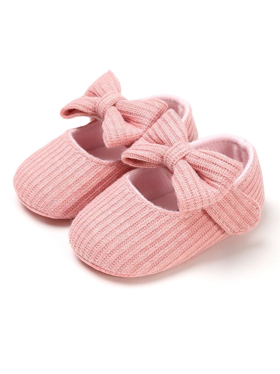 Cute Bow Covered Pre-walker Shoes - dianjiang-